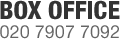 Box Office: 0845 017 5584
